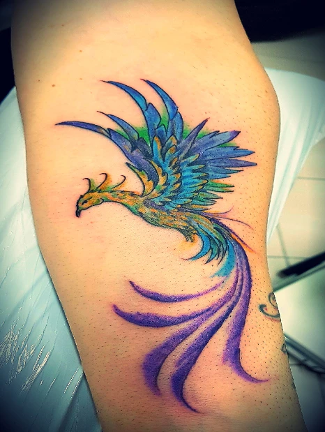 stilished-and-colours-araba-fenice-tattoo